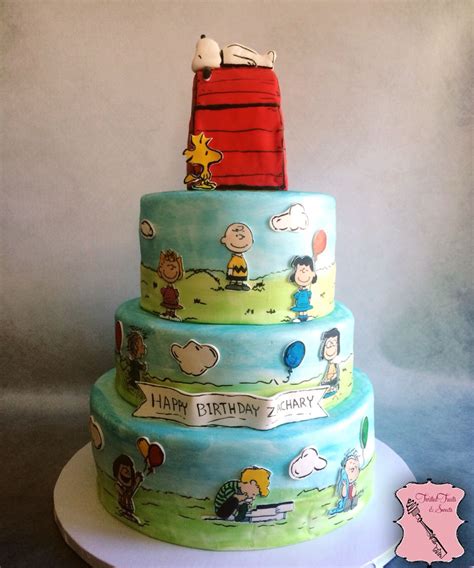 Snoopy Cake Totally Edible Pastel De Snoopy Snoopy Pasteles