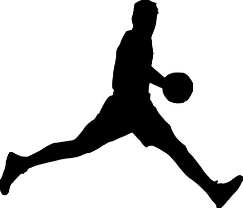 Basketball Silhouette Png Bild Png Mart