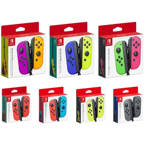 Nintendo Switch Joy Con Controller Pair Neon Red Neon Blue In Dhaka PXNGAME