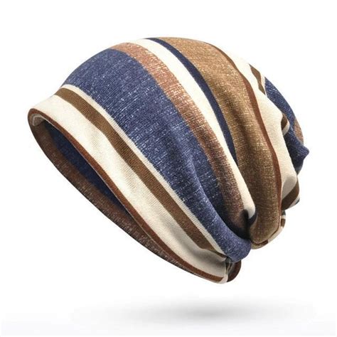 Moda Casual Casual Cap Scarf Casual Striped Beanies Striped Scarves