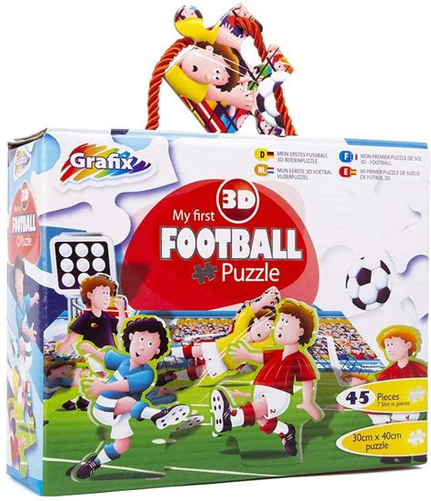 Grafix My First 3d Football Soccer Childrens Jigsaw Puzzle