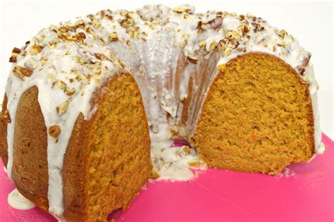 Holiday Series Sweet Potato Pound Cake With Rum Glaze And Pecans
