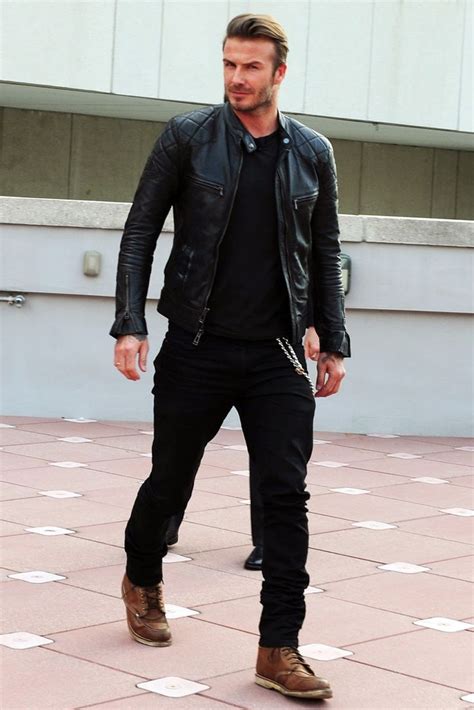 Men S Leather Outfits Top Celebs Jackets Jackets Men Fashion