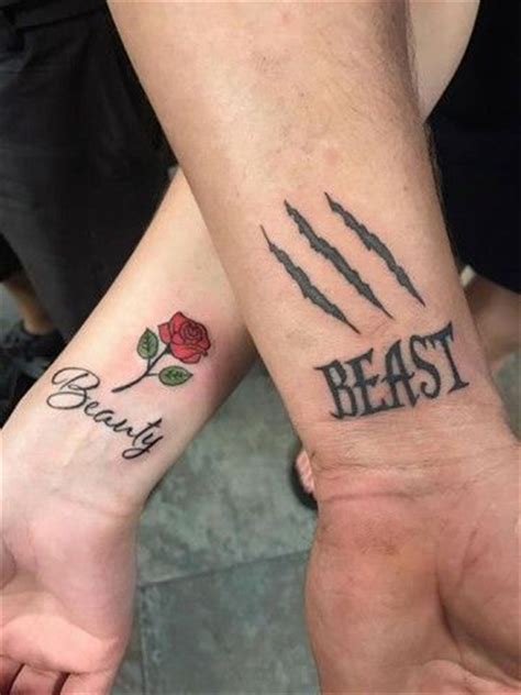 Couple Matching Tattoo Designs To Express Your Love Cute Hostess For