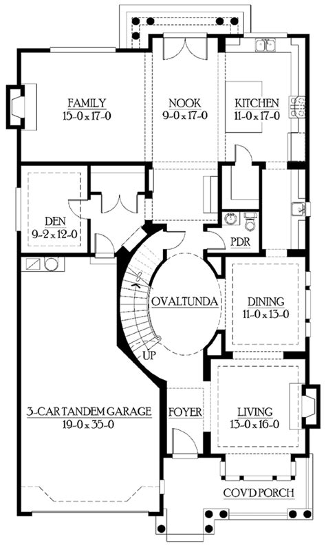 Victorian Style House Plan 4 Beds 35 Baths 4020 Sqft