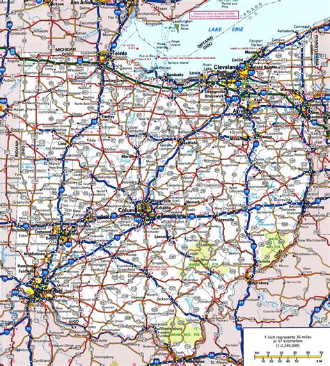 Driving Map Of Ohio Zip Code Map