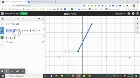 Slanted Lines On Desmos Youtube