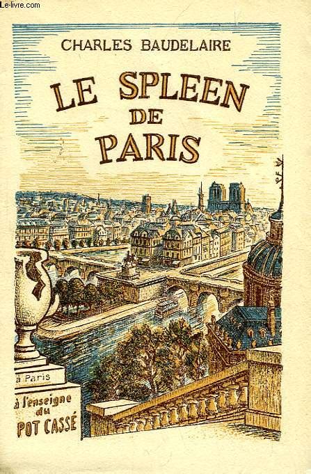 Le Spleen De Paris Baudelaire Charles