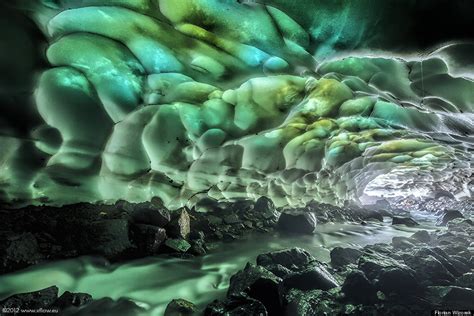 Russian Ice Cave Near The Mutnovsky Volcano Is Otherworldly Photos