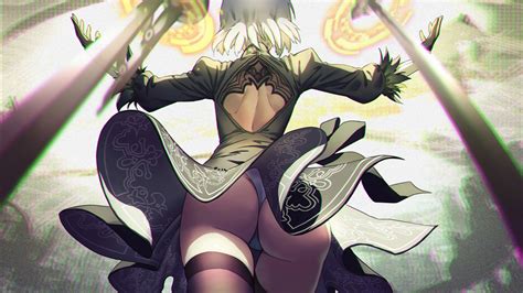 Wallpaper 2b Nier Automata Video Games Fan Art Nier