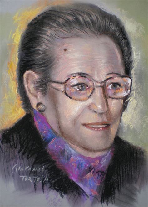 G Ruiz Tortosa Retrato Pastel Portrait Dessin Au Pastel Femme