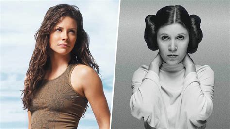 i wanna be leia make me leia when evangeline lilly almost dreamed herself into star wars