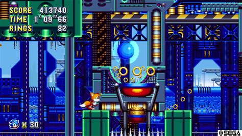 Sonic Mania Metallic Madness Zone Act 1 Special Stage Rings Youtube