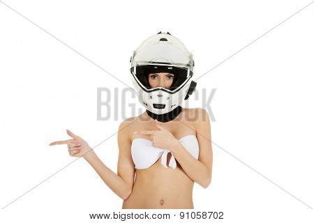 Sexy Woman Motorcycle Image Photo Free Trial Bigstock