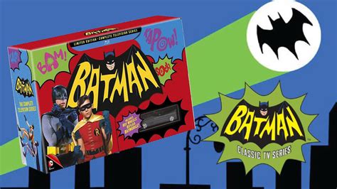 Batman Complete Classic Series Blu Ray Box Set Unboxing YouTube
