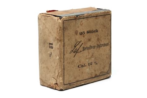 12mm Pinfire Cartridge Box By Sellier And Bellot