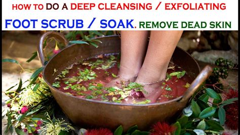 I decided to dabble into making some of my own products and came up with the best homemade foot scrub to remove dead skin. DIY Deep cleansing Foot Soak / Scrub. Removes dead skin ...