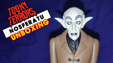Neca Toys Toony Terrors Nosferatu Unboxing Movie Action Figure Review