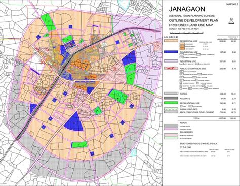 Janagaon Master Development Plan Map Pdf Download Master Plans India