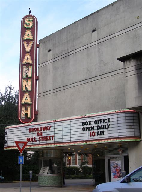 You can indulge in a luxurious vacation in savannah, but there also are plenty of activities around town that won't cost a thing. Georgia Movie Theatres | RoadsideArchitecture.com