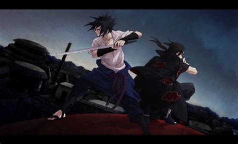 1280x779 Naruto Shippuuden Uchiha Sasuke Uchiha Itachi Sword Akatsuki