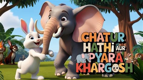 चतर हथ और पयर खरगश Chatur Hathi Aur Pyara Khargosh Hindi Moral Stories for YouTube