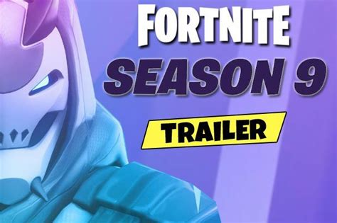 Fortnite Season 9 Trailer Countdown When Is Battle Pass And Cinematic Trailer Releasing