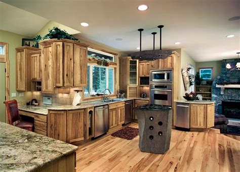 Along with the quakers, they kept their love of simplicity. Hickory | Shaker style kitchen cabinets, Hickory kitchen ...