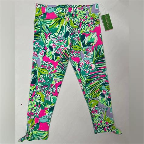 Lilly Pulitzer Bottoms Nwt Lilly Pulitzer Girls Maia Leggings Early