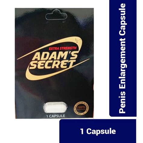 Shop Adams Secret Penis Enlargement Capsule 1 Capsule Online Jumia