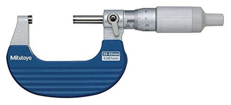Mitutoyo Ratchet Thimble Micrometer 25 50mm 102 708 Penn Tool Co Inc