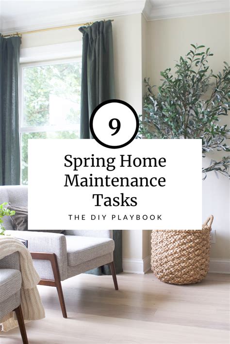 Now Is The Time To Tackle Spring Home Maintenance Items Around Your