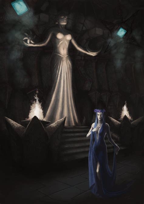 Shrine Of Azura By Lunar N Strain Elder Scrolls Art Elder Scrolls