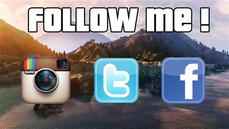 Follow Me Instagramtwitter And Facebook Youtube