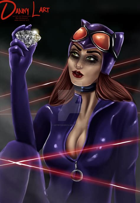 Catwoman Selina Kyle By Artbydannyl On Deviantart