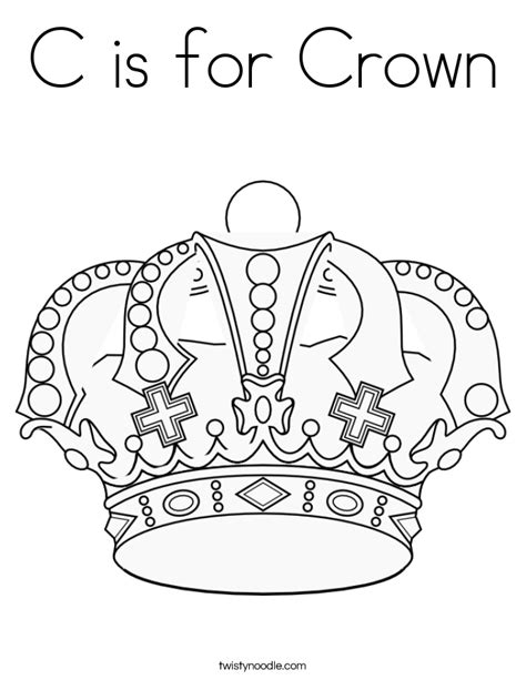 Free printable crown coloring pages for kids. Printable King Crown - Coloring Home