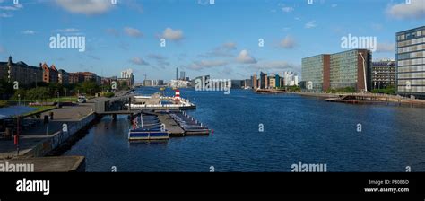 Copenhagen Waterfront Located In Denmark Stock Photo Alamy