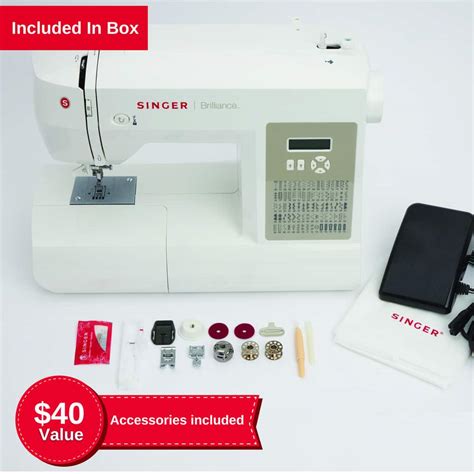 Singer 6180 Brilliance Computerized Sewing Machine Canadian Tire