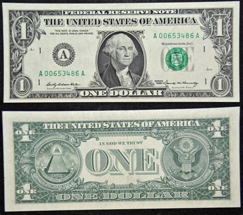 United States 1 Dollar Bill