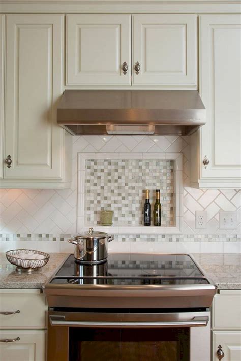 Options for decorative backsplash panels range from metal — like tin backsplashes — to glass tile and more, along with stunning patterns and colors to choose from. Glass Kitchen Backsplash Ideas 1570 - DECORATHING