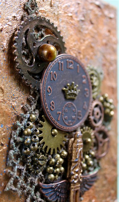 Steampunk Mixed Media Collage