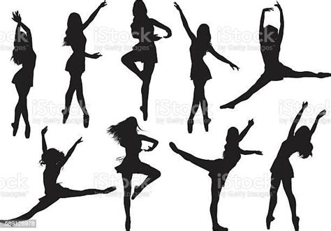Female Ballet Dancing Stock Illustration Download Image Now Dancing