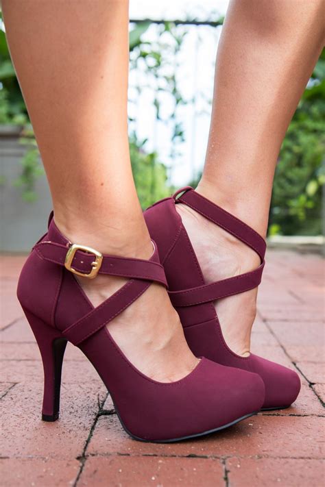 What Color Shoes With Wine Red Dress Warehouse Of Ideas