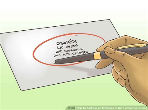 How to address the envelope. How To's Wiki 88: How To Address An Envelope With Attention To Someone