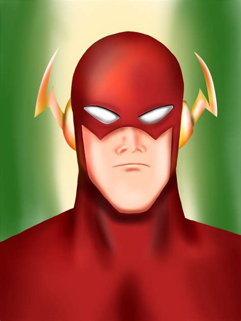 Step By Step How To Draw The Flash Face