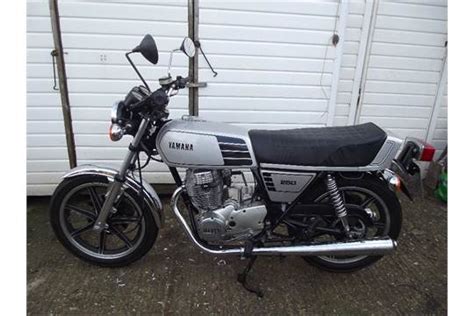 A 1978 Yamaha Xs250 Registration Number Akj 509t Silver This Xs250