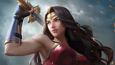 wonder woman artwork 2018 latest hd superheroes 4k wallpapers images backgrounds photos and