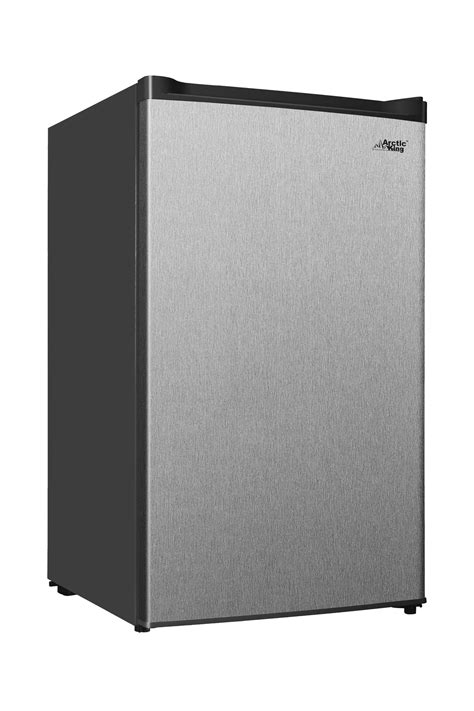Arctic King Cu Ft Upright Freezer Stainless Steel Home Garden