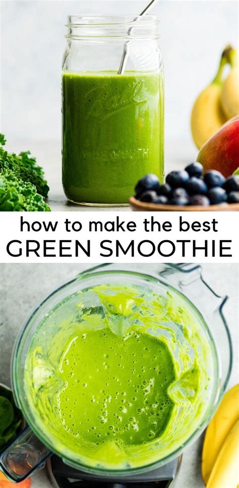 How To Make The Best Green Smoothie Recipe A Simple Green Smoothie For Beginners That Is H