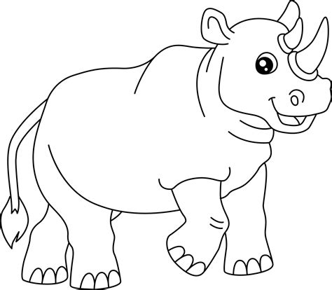 Cute Rhino Vector Art Icons And Graphics For Free Download